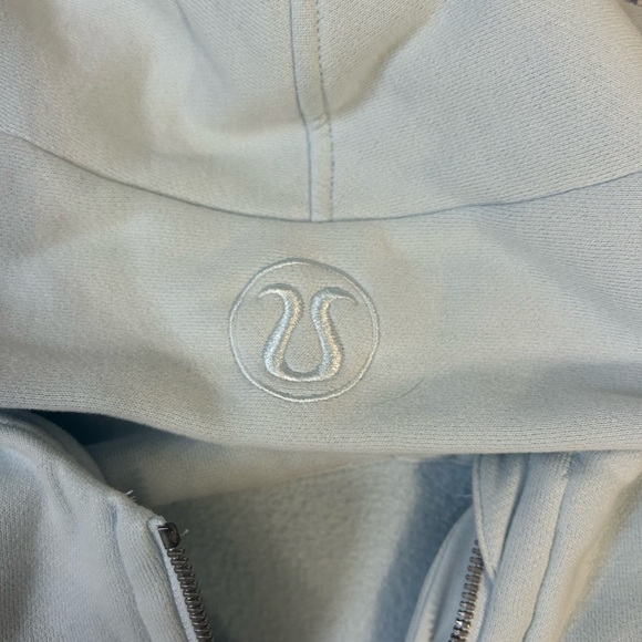 Lululemon scuba full zip size xs/s. Really pretty light blue color. - Picture 3 of 4